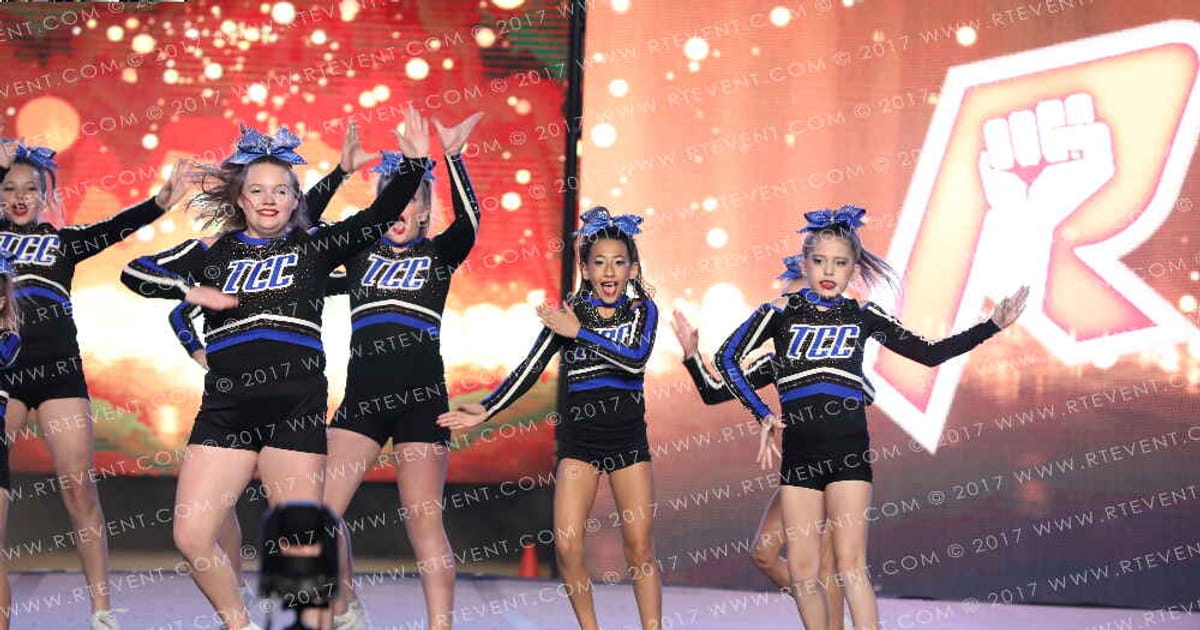 The Cheer Connection TCC Energy · Gold Rush Ft Worth