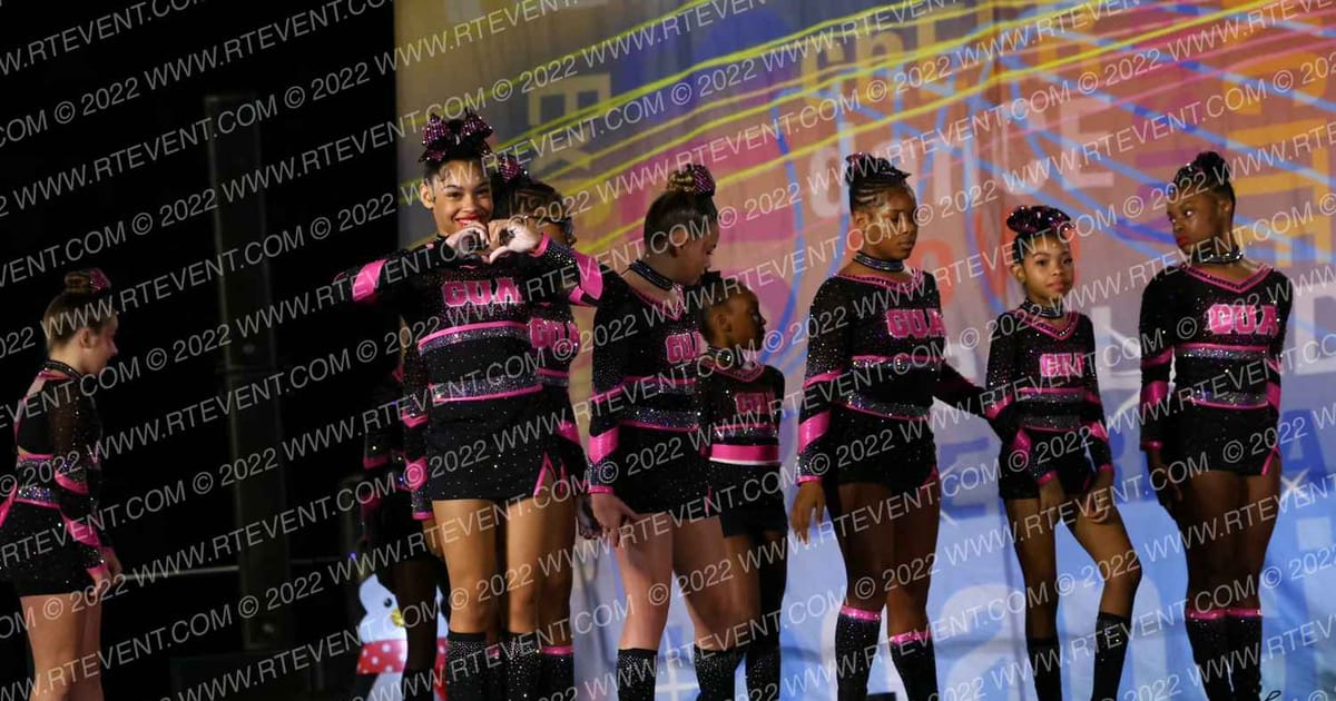 GU Allstars PINK GLORY · Spirit Cheer Dance Grand Nationals Cheer Nationals DIDII