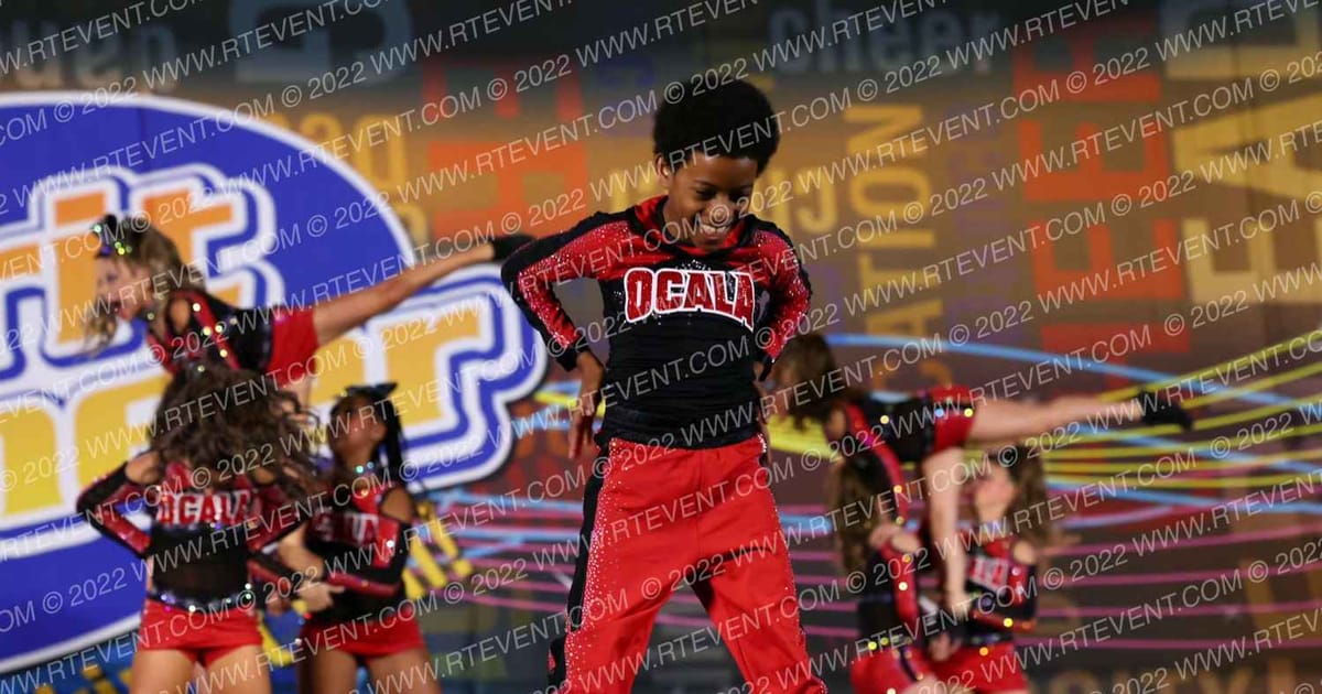 Ocala Athletix CHERRY BOMBS · Spirit Cheer Dance Grand Nationals Cheer Nationals DIDII