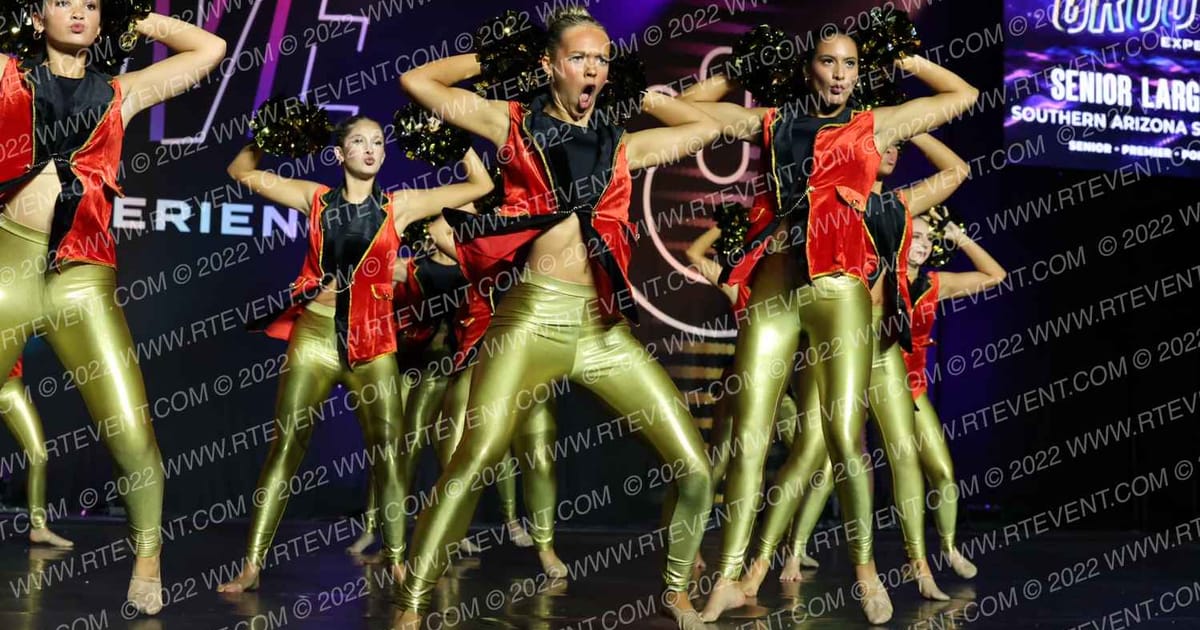 Southern Arizona Spirit Squad Senior Large Pom · Encore Grand Nationals Houston