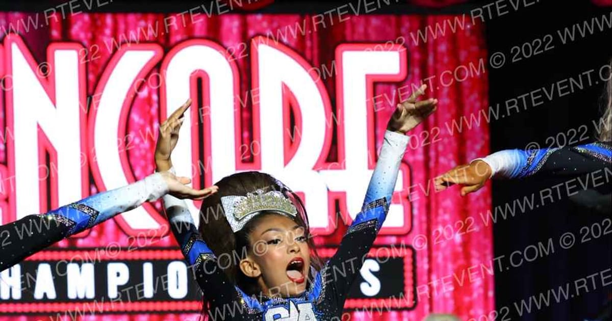 The California All Stars-San Marcos White Gold · Encore Grand Nationals Houston