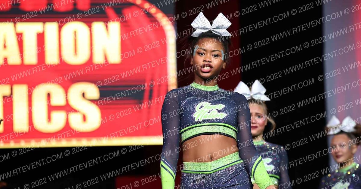 Cheer Nation Athletics AQUA · Battle Under the Big Top