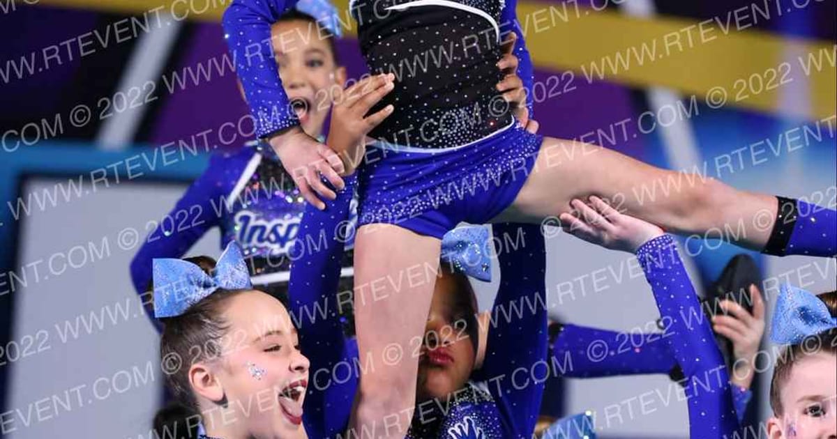 Inspire Athletics Blue Lites · CHEERSPORT Greensboro