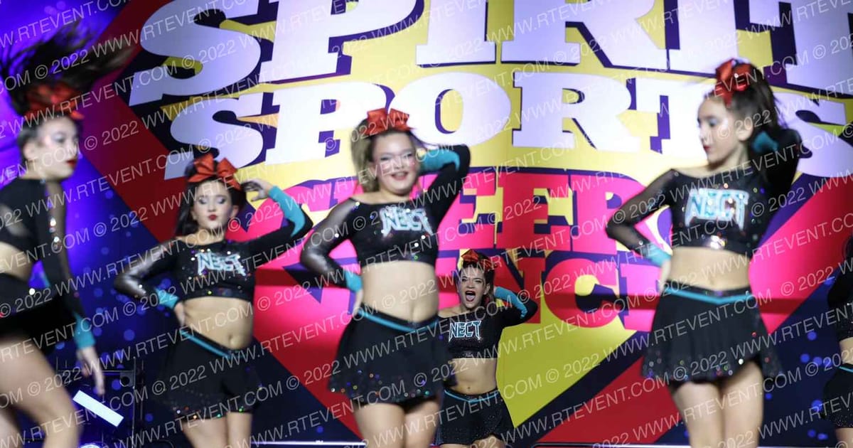New England Cheer & Tumble Senior Rubies · Spirit Sports Worcester Nationals
