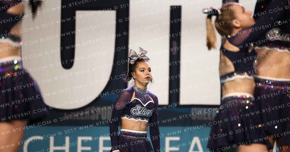 Cheer Express Allstars Miss Silver · CHEERSPORT NATIONALS HALL B4