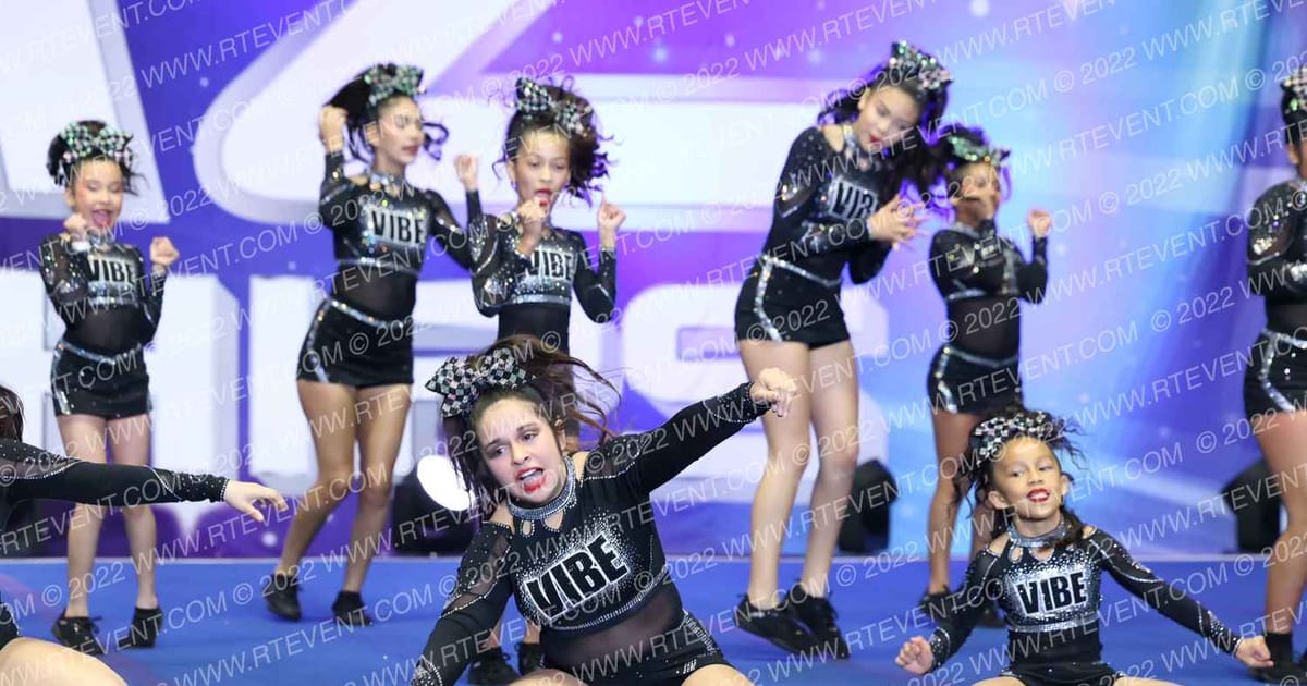 VIBE CHEER J2 CREW · West Coast State Championship