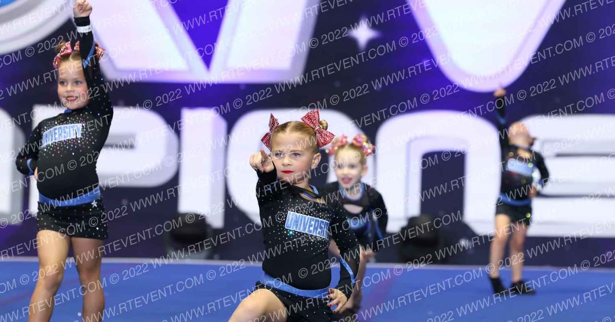 UNIVERSITY ALLSTARS TINY TNT · West Coast State Championship