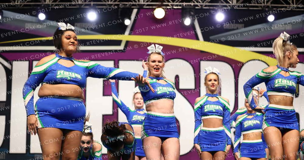 The Stingray All Stars lady rev · CHEERSPORT NATIONALS HALL B4