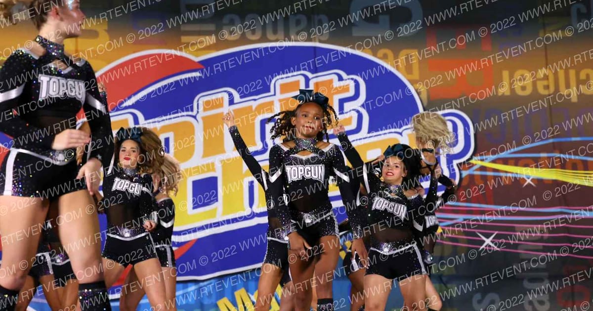 Top Gun All Stars Miss Bliss · Spirit Cheer Dance Grand Nationals Cheer Nationals DIDII