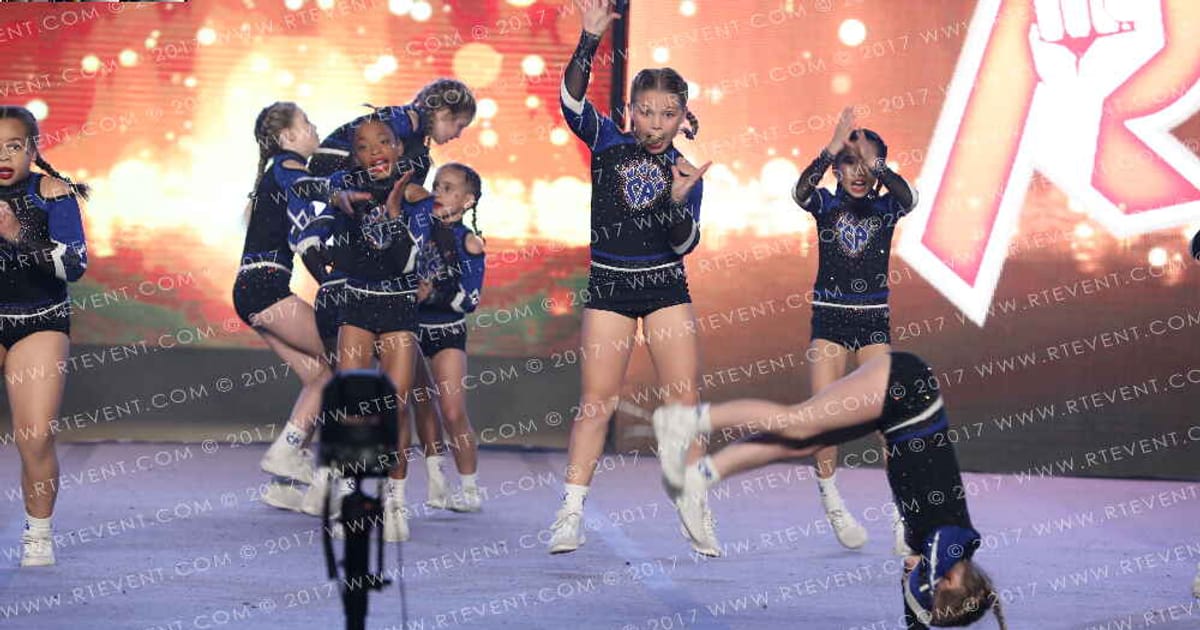 Cheer Athletics Frisco (Cheer Athletics) StarDust · Gold Rush Ft Worth