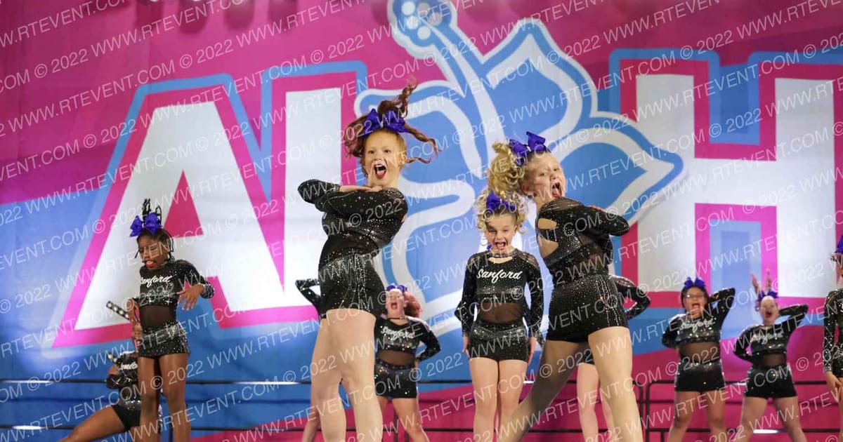 Sanford All-Star Cheerleading Aqua · Aloha Gatlinburg Showdown DIDII
