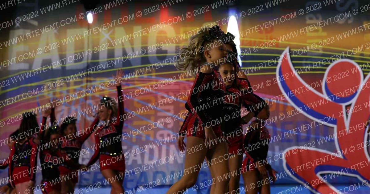 Ocala Athletix RED ANGELS · Spirit Cheer Dance Grand Nationals Cheer Nationals DIDII