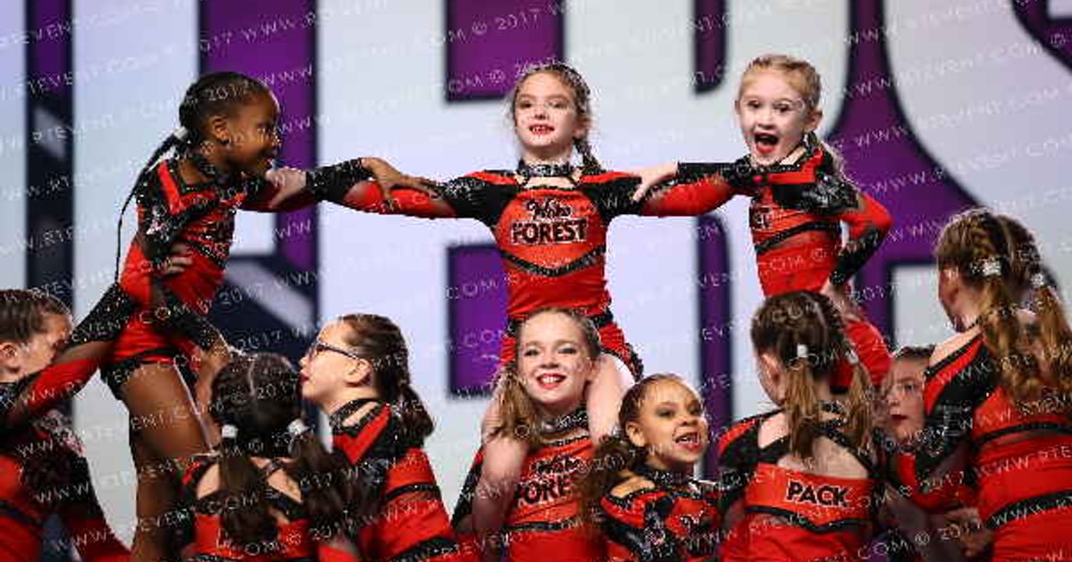 Wake Forest All Stars Wolf Pups · CHEERSPORT NATIONALS HALL C2