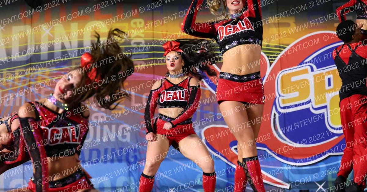 Ocala Athletix CODE RED · Spirit Cheer Dance Grand Nationals Cheer Nationals DIDII