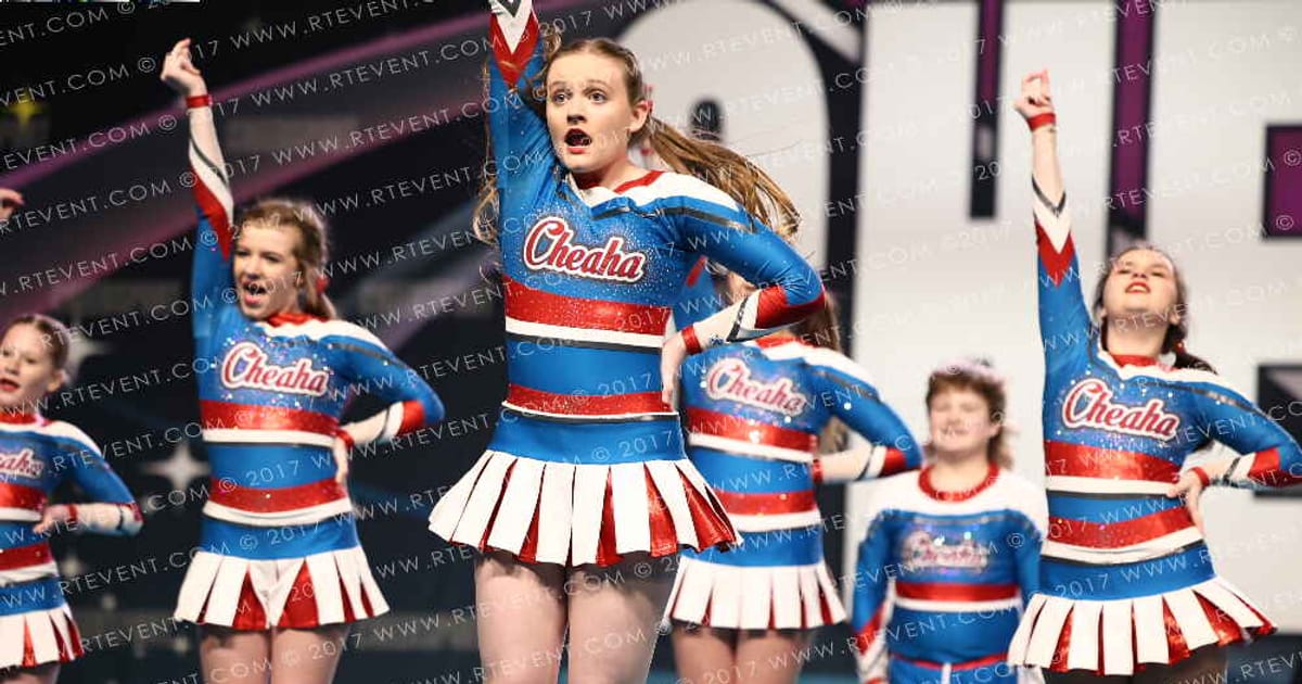 Cheaha Cheer and Tumble Gold · CHEERSPORT NATIONALS HALL B4