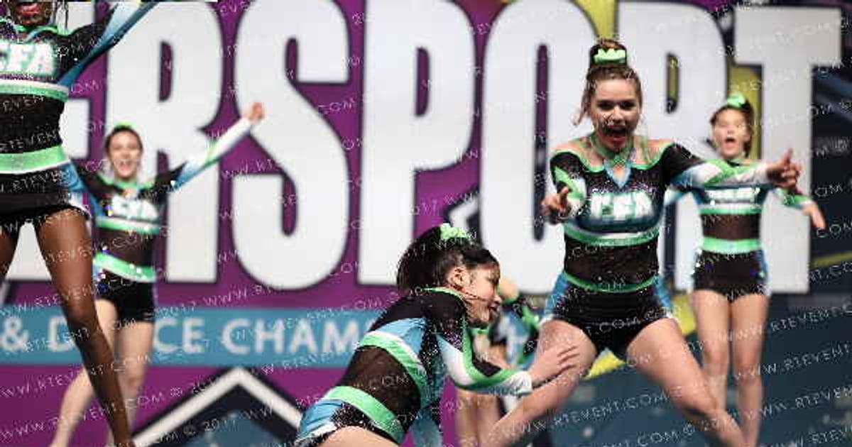Cheer Force Allstars Ormond Comets · CHEERSPORT NATIONALS HALL B4