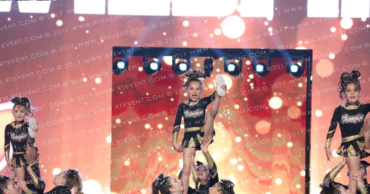 Champion Cheer Wildfire · Gold Rush Ft Worth