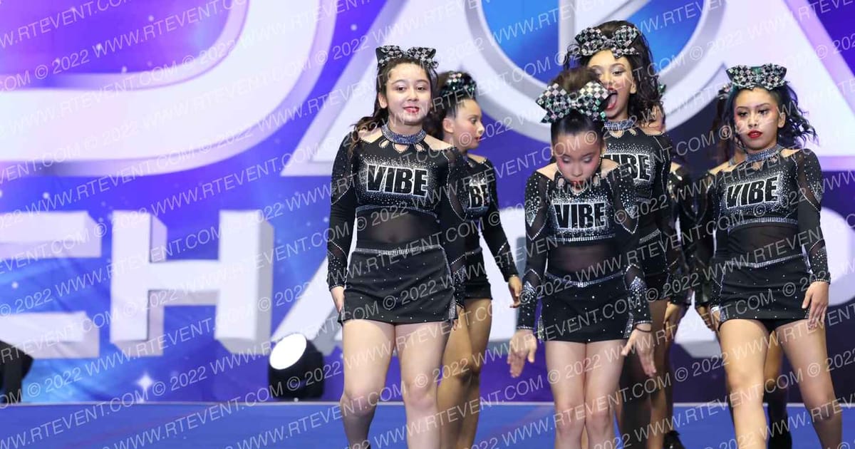 VIBE CHEER ICONS · West Coast State Championship