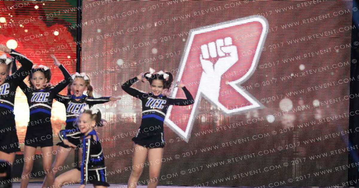 The Cheer Connection TCC Thunder · Gold Rush Ft Worth