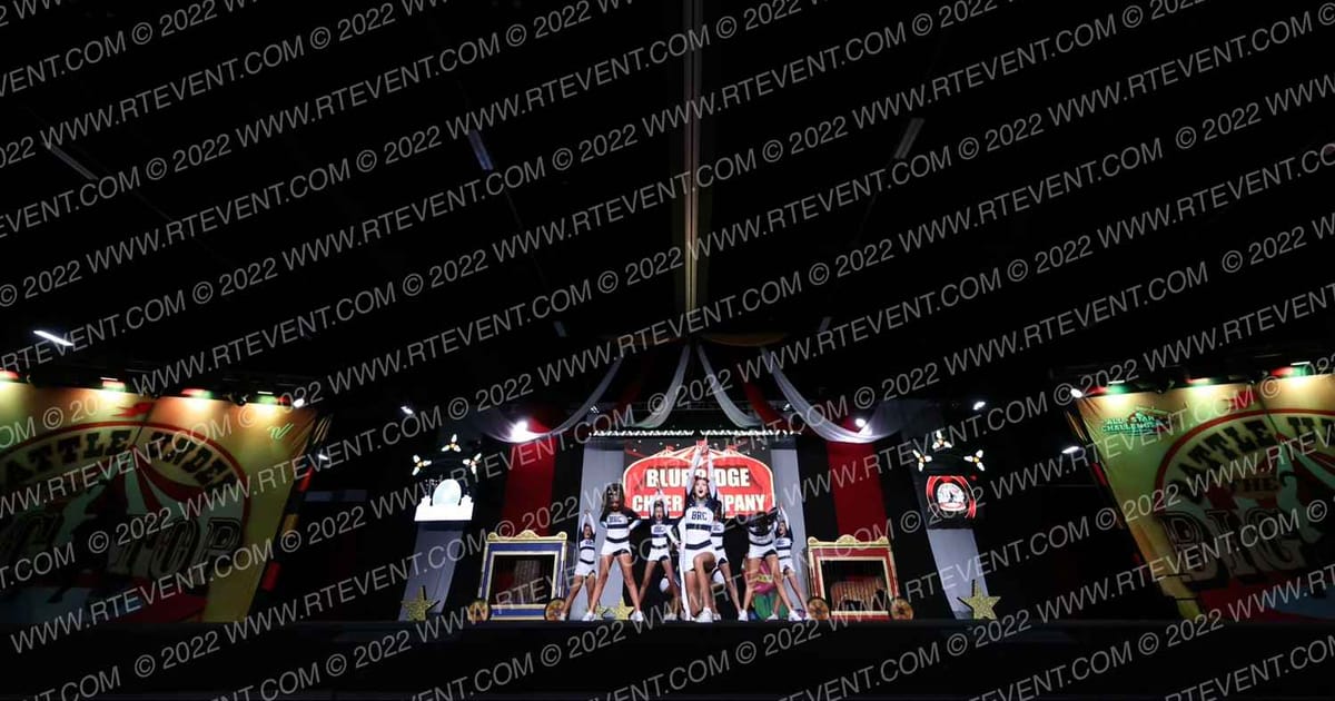 Blue Ridge Cheer Company Emerald Empire · Battle Under the Big Top