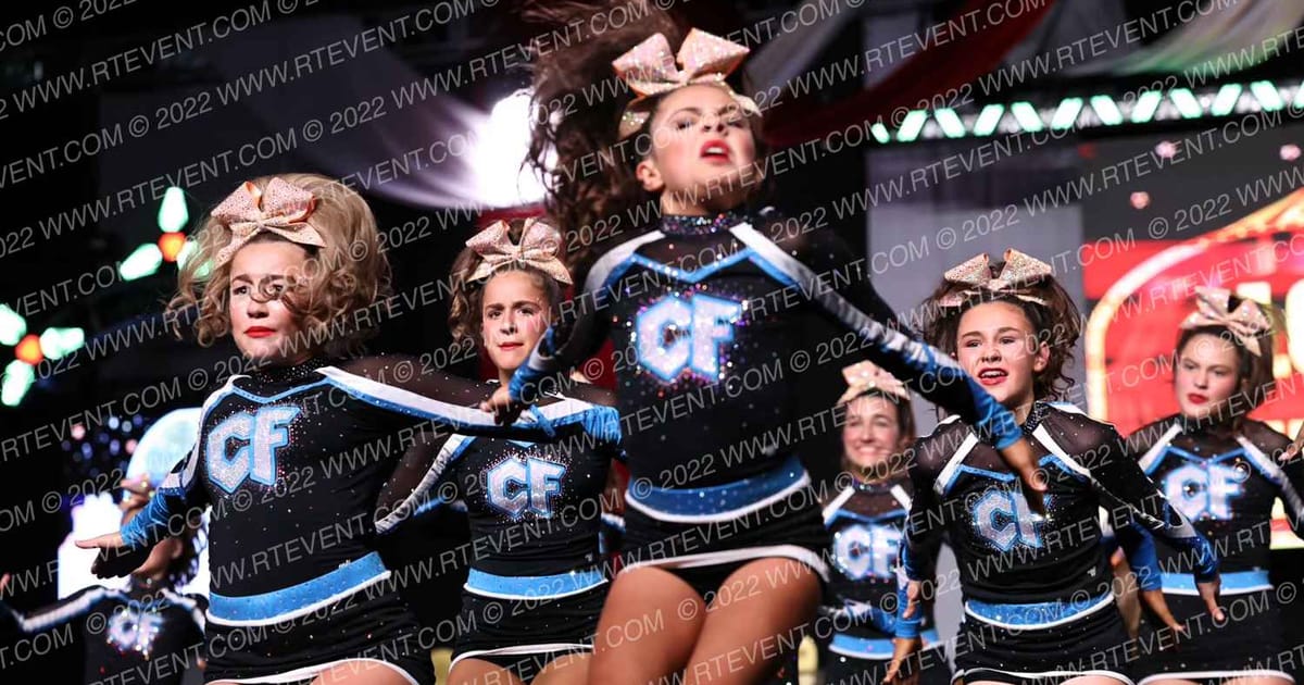 Louisiana Cheer Force Peach · Battle Under the Big Top