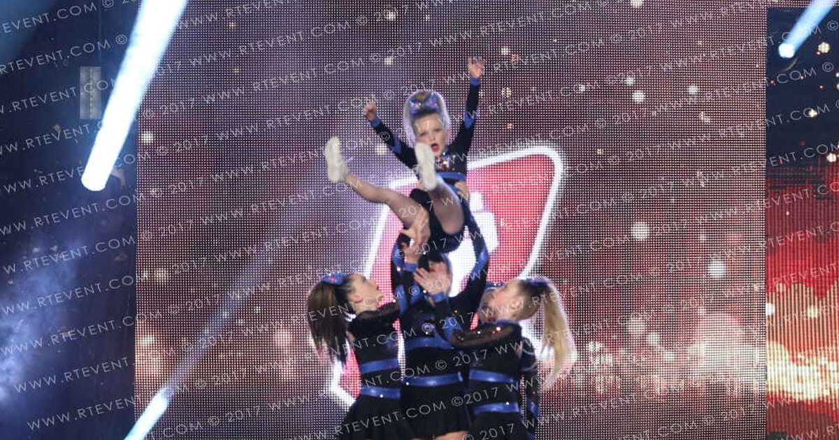 ICT Cheer Legacy (ICT Cheer Legacy) Skyrays · Gold Rush Ft Worth