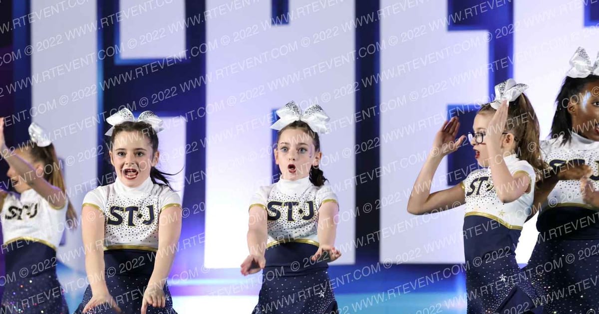 The St James Cheer All-Stars Blue Steel J2 · CHEERSPORT Fredericksburg Classic