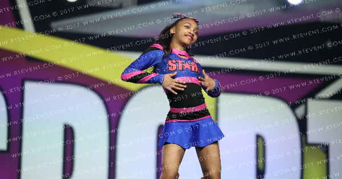 The All Star Gym Junior Blue · CHEERSPORT NATIONALS HALL C1