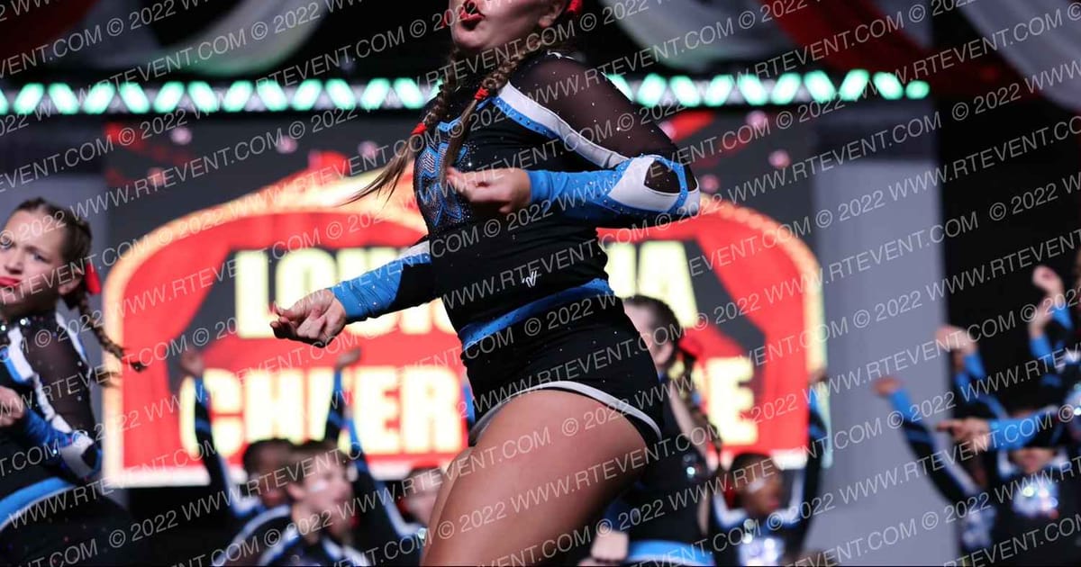 Louisiana Cheer Force Ruby Red · Battle Under the Big Top