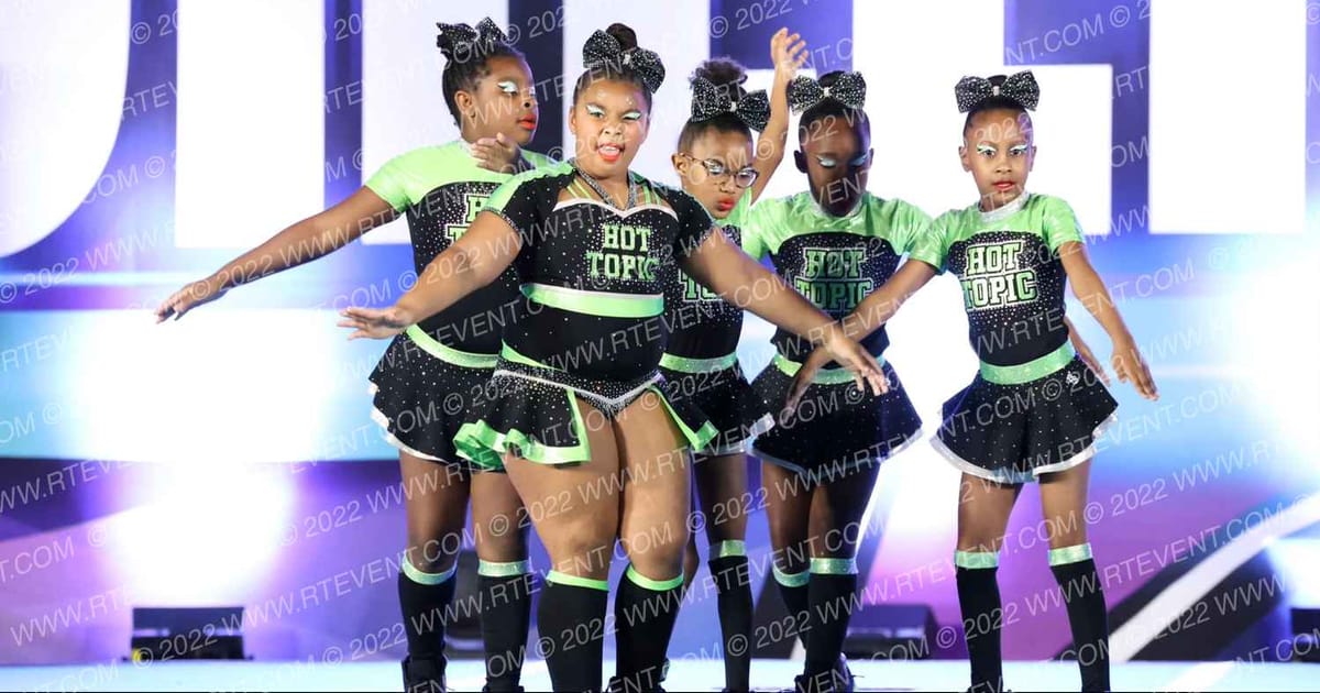 Hot Topic All Stars Sweet Divas · CHEERSPORT Fredericksburg Classic