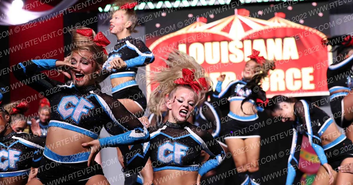 Louisiana Cheer Force Scarlet · Battle Under the Big Top