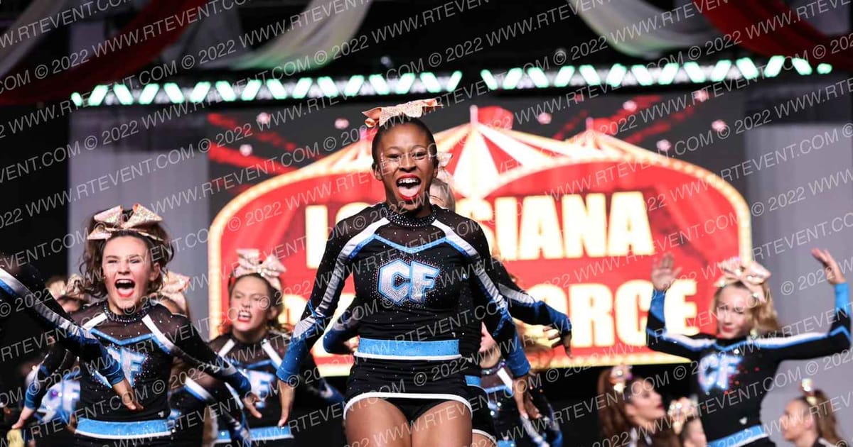Louisiana Cheer Force Peach · Battle Under the Big Top