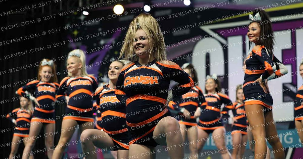 Crush Athletics Grapefruit · CHEERSPORT NATIONALS HALL C1