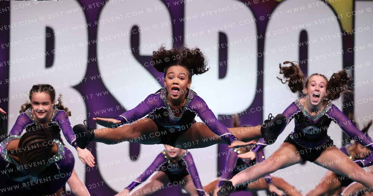 Charlotte Allstar Cheerleading Purple Royalty · CHEERSPORT NATIONALS HALL B5