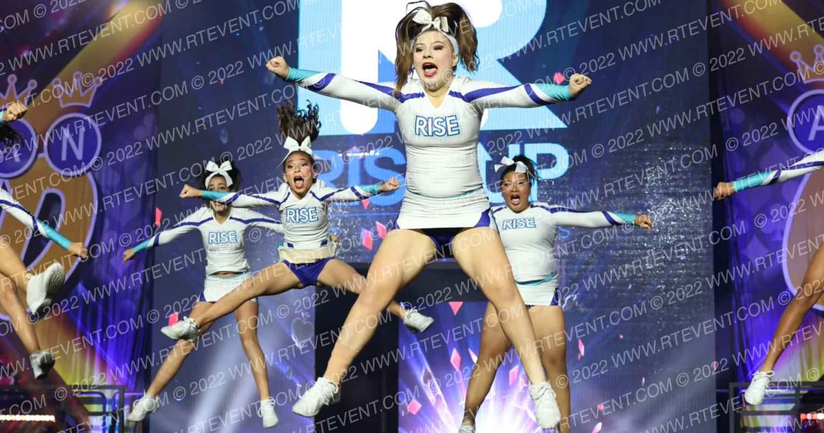 Rise Up Athletics Blue Rain · American Grand Vegas Friday Night