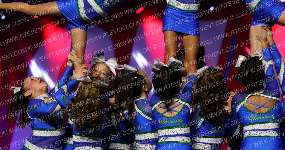 University Cheer Force Blizzard · CHAMPS Grand Nationals DIDII