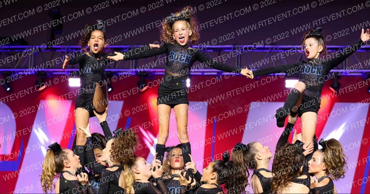 Rock Cheer Company Fireflies · CHAMPS Grand Nationals DIDII