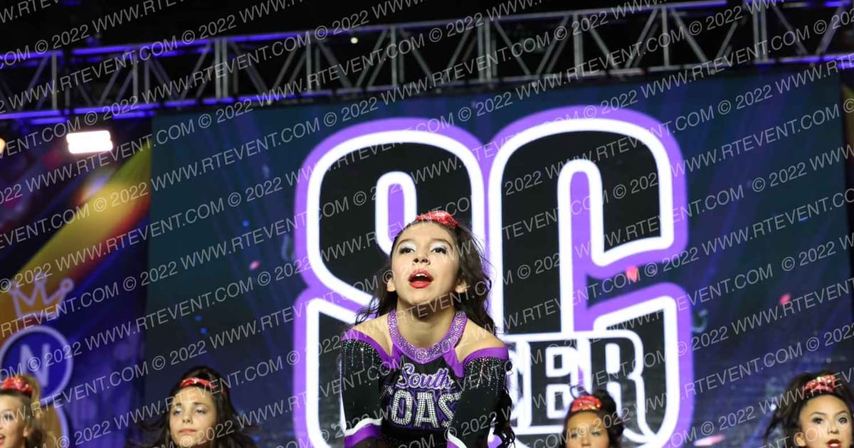 South Coast Cheer Scarlet · American Grand Vegas Saturday Sunday