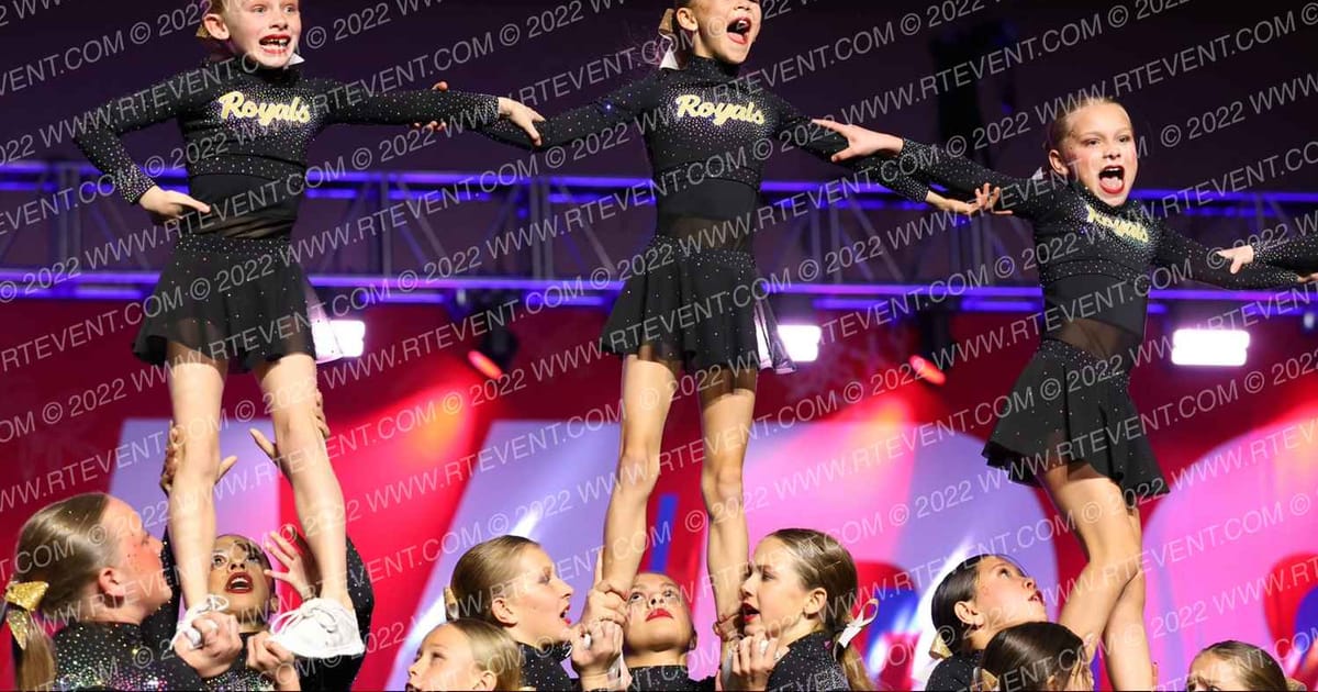 Thrive Cheer Royals Scepters · CHAMPS Grand Nationals DIDII