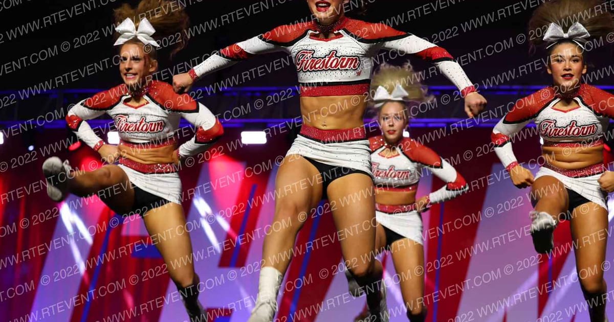 University Cheer Force Firestorm · CHAMPS Grand Nationals DIDII