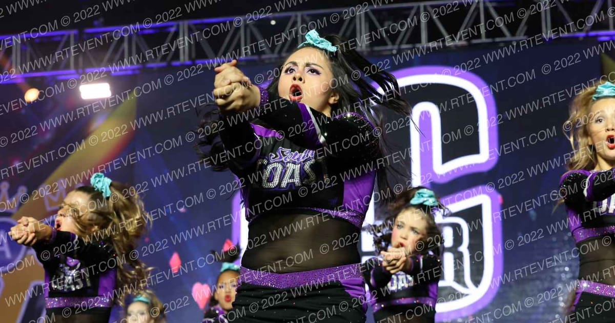 South Coast Cheer Aqua · American Grand Vegas Saturday Sunday