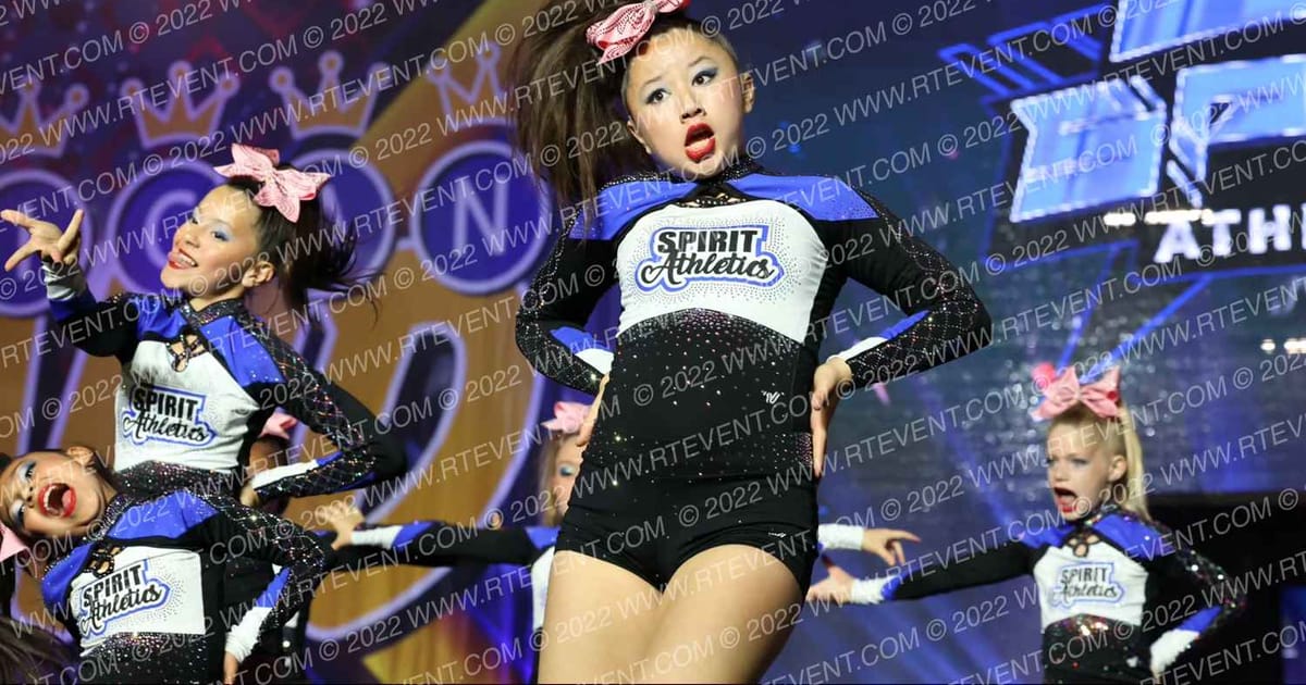 Spirit Athletics Sparkle · American Grand Vegas Saturday Sunday