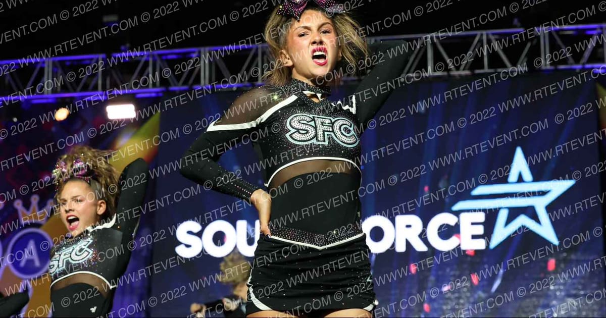 South Force Cheer Bombshells · American Grand Vegas Saturday Sunday