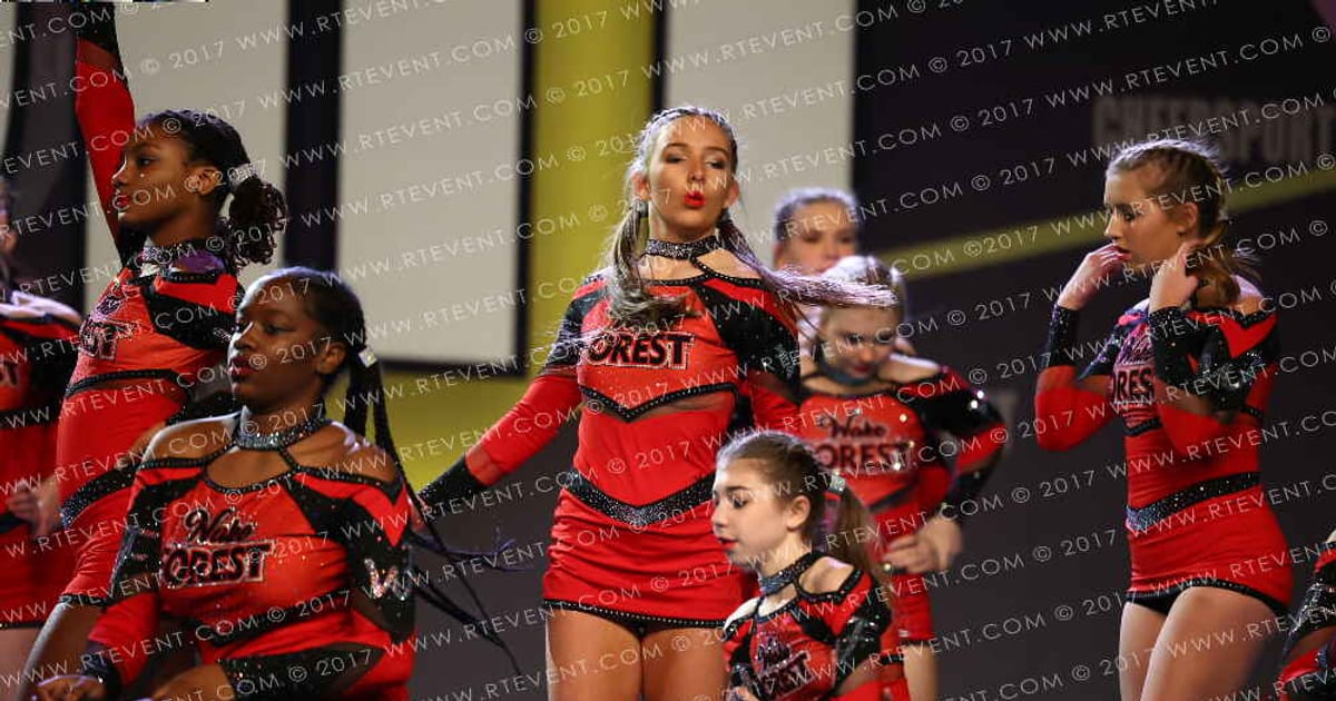 Wake Forest All Stars Wild Wolves · CHEERSPORT NATIONALS HALL B1