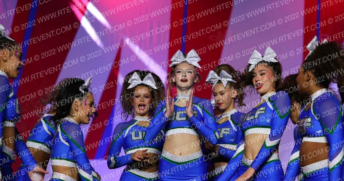 University Cheer Force Black Ice · CHAMPS Grand Nationals DIDII