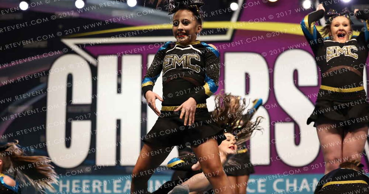 East Mississippi Cheerleading EMC Scorpions · CHEERSPORT NATIONALS HALL B4