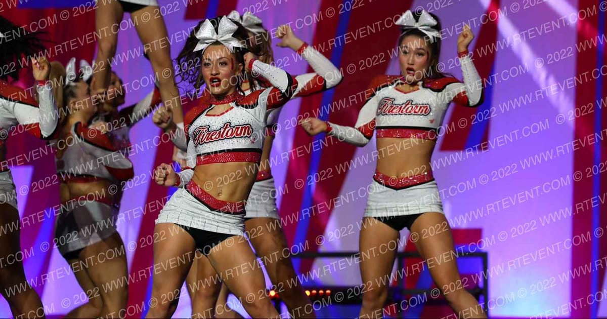 University Cheer Force Firestorm · CHAMPS Grand Nationals DIDII