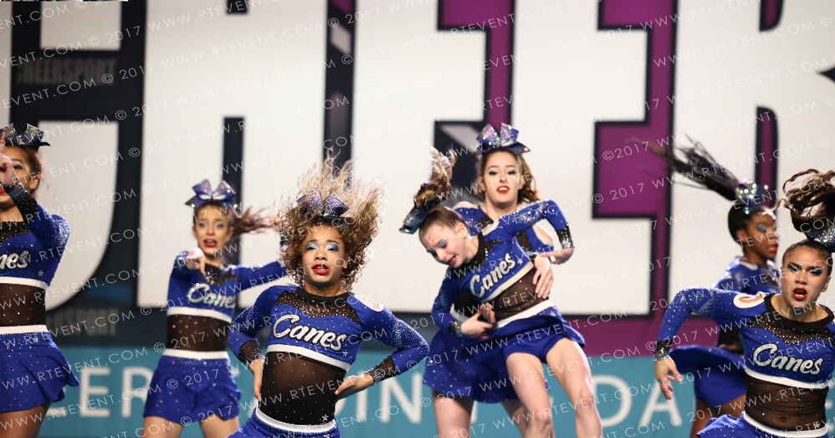 Flip City All Stars Lady Canes · CHEERSPORT NATIONALS HALL B4