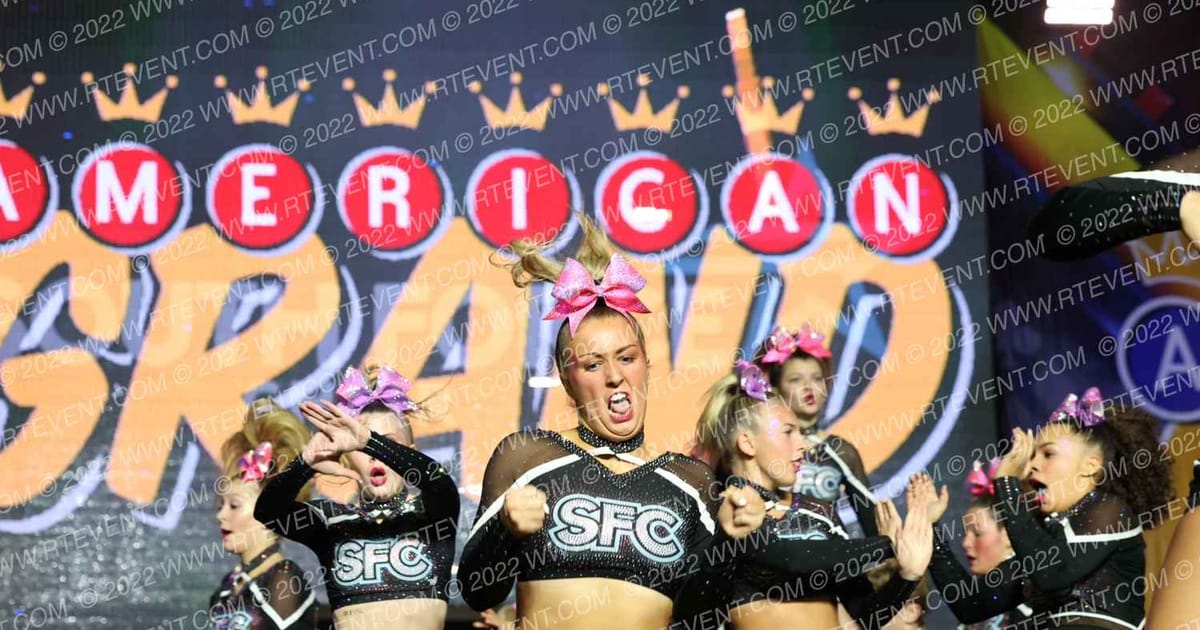 South Force Cheer Kryptonite · American Grand Vegas Saturday Sunday