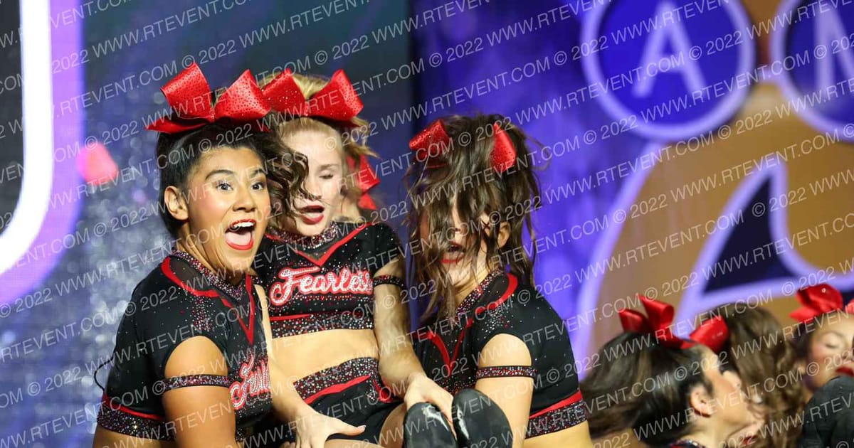 South Coast Cheer Fearless · American Grand Vegas Saturday Sunday
